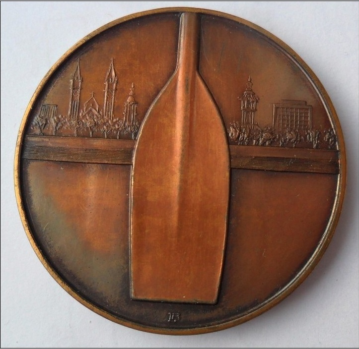 Medal HUN 1986 Szeged Nemzetkoezi Regatta reverse