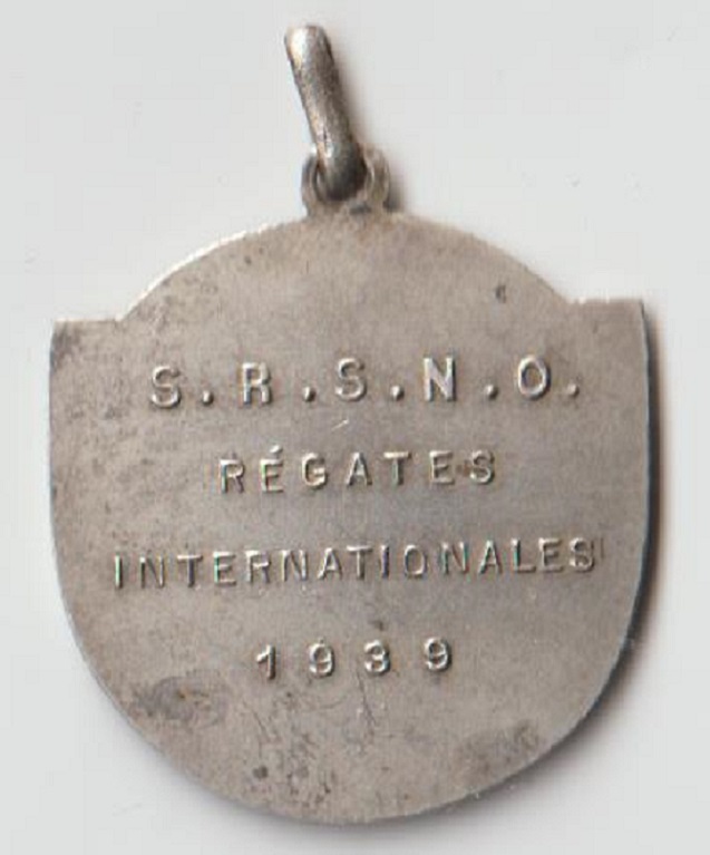 Medal International regatta S.R.S.N.O. reverse