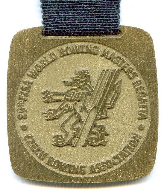 medal cze 2002 29th fisa masters regatta racice front