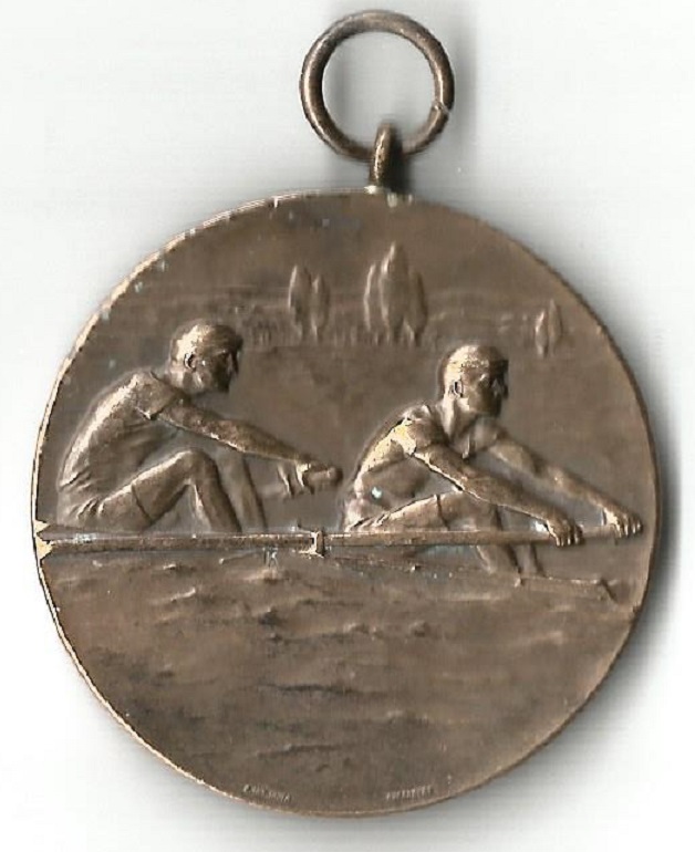 medal ger 1929 muelheim ruhr spring regatta
