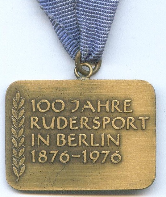 medal ger 1976 3rd fisa veterans regatta berlin reverse