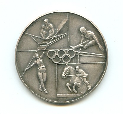 medal mex 1968 silver 1000 og mexico reverse rowing gymnastics javelin horse jumping 