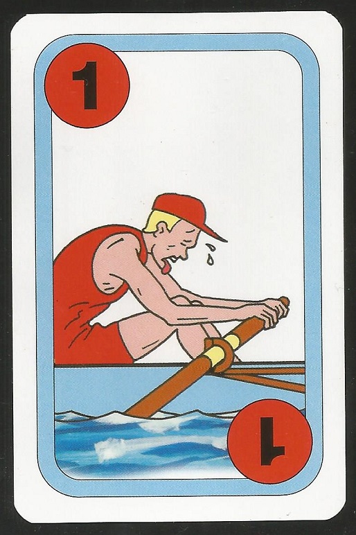 Card game AUT 1997 Oxford Cambridge Boat Race Cambridge 1