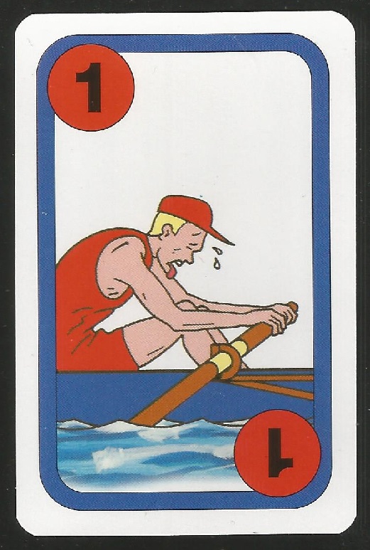 Card game AUT 1997 Oxford Cambridge Boat Race Oxford 1