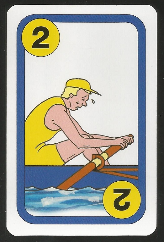 Card game AUT 1997 Oxford Cambridge Boat Race Oxford 2