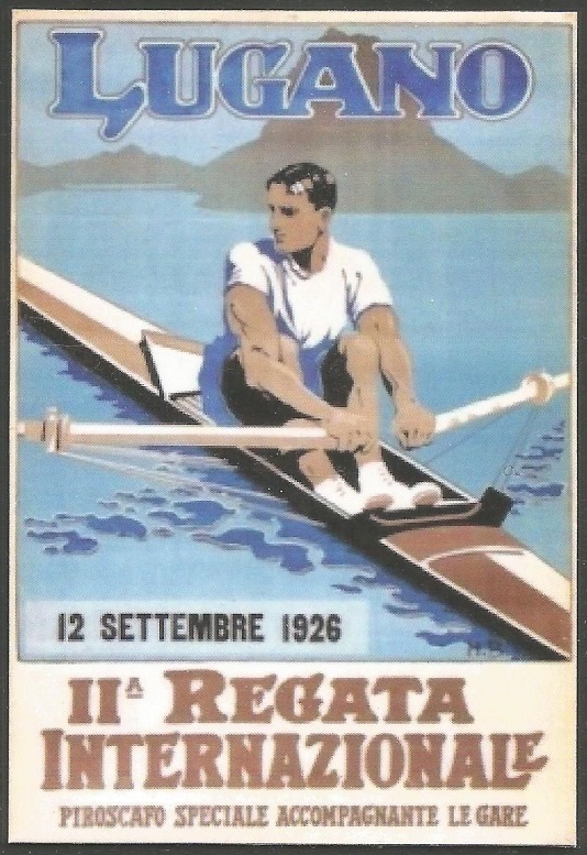 Magnet SUI 1926 International regatta Lugano image from poster