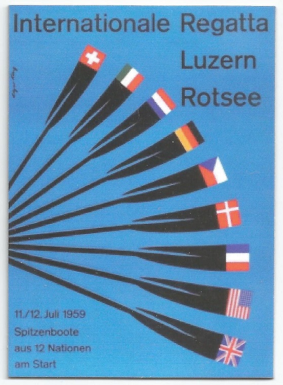Magnet SUI 1959 International regatta Lucerne image from poster