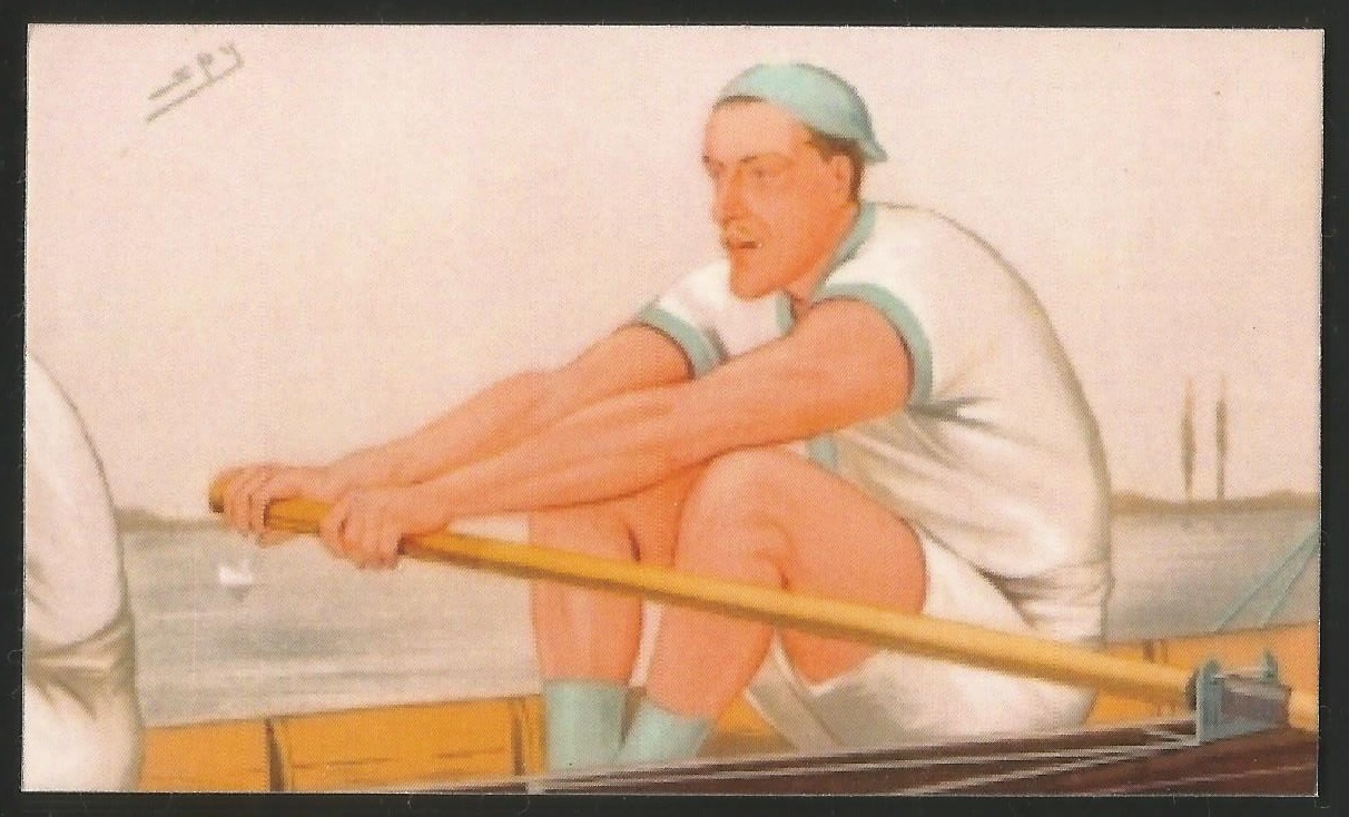 Stanley D. Muttlebury GBR Cambridge University BC president 1888 1889 winner of the Boat Race 1886 1889 image on magnet
