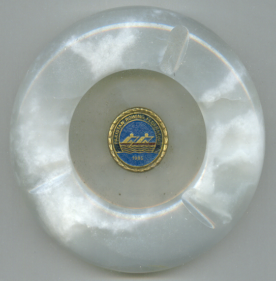 ashtray pak rowing federation 1985