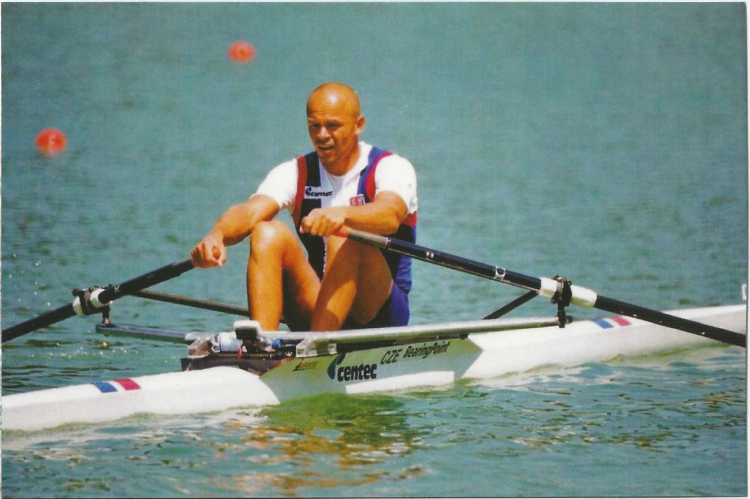 PC PAK OG Barcelona 1992 Vaclav Chalupa TCH M1X silber medal winner