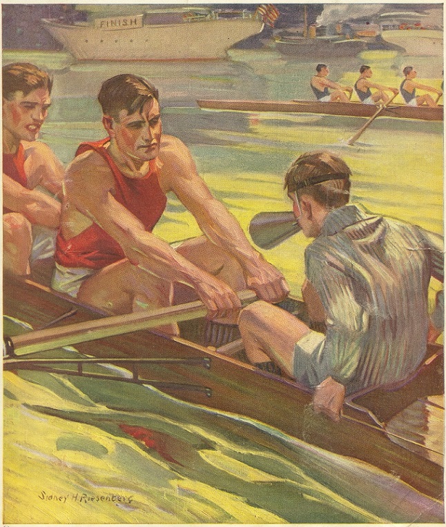 Painting USA Sydney H. Riesenberg 1885 1971 Title unkown