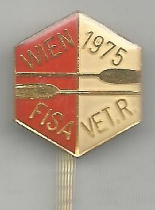 Pin AUT 1975 FISA Veterans Masters regatta Vienna