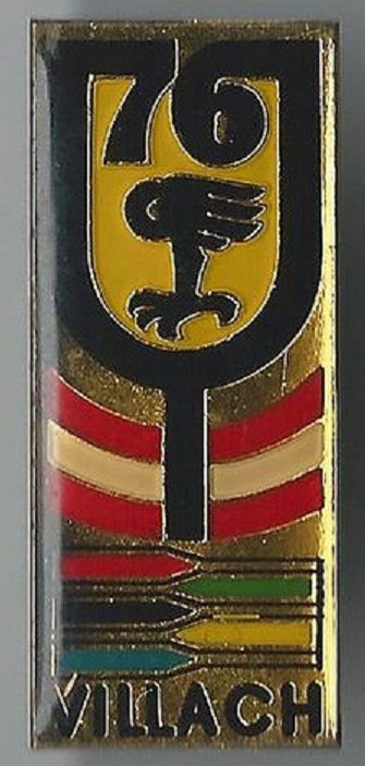 pin aut 1976 jwrc 7th fisa mens junior championships villach coll. mm