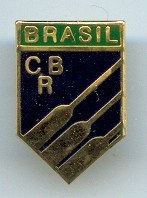 pin bra rowing federation cbr confederacao brasileira de remo 