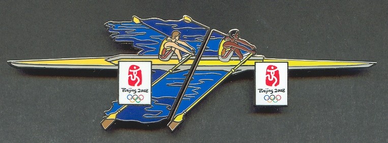pin chn og beijing 2008 two pins forming a m2x 