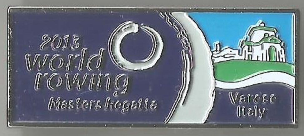Pin ITA 2013 World Rowing Masters Regatta Varese