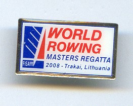 pin ltu 2008 fisa world rowing masters regatta trakai