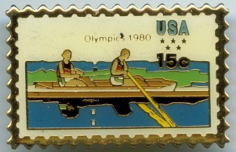 pin usa og moscow 1980 stamp 15 c depicting 2