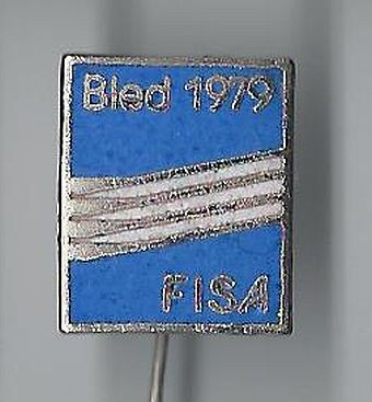Pin YUG 1979 WRC Bled Logo blue colour Coll. MM