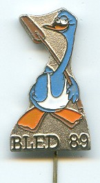 pin yug 1989 wrc bled official logo