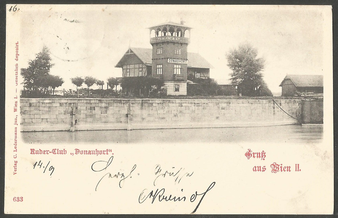 PC AUT 1898 Wiener RC Donauhort founded 1867 PU