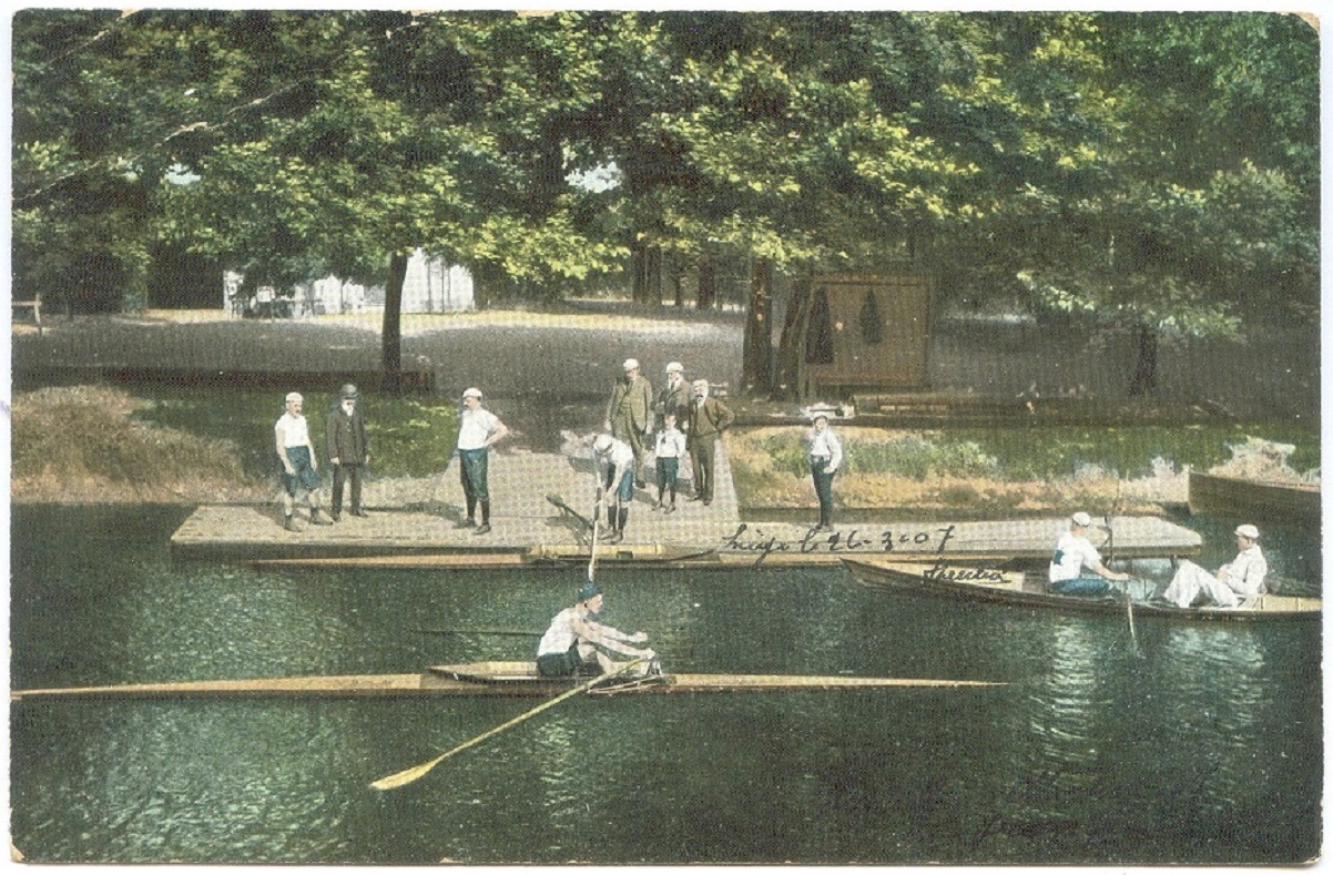 PC BEL Liege Société Royale Union Nautique founded 1873 six different views I