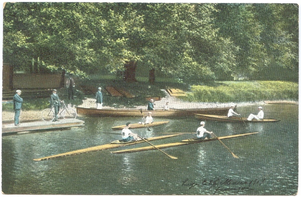 PC BEL Liege Société Royale Union Nautique founded 1873 six different views IV