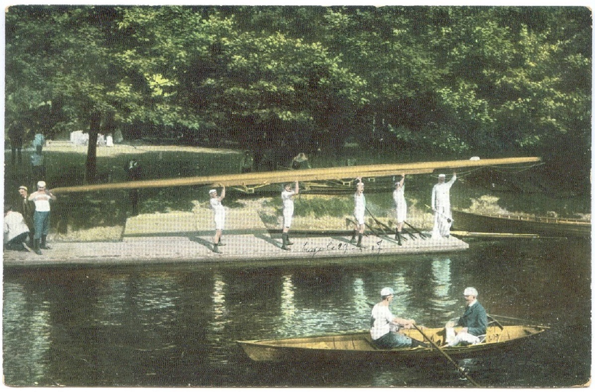 PC BEL Liege Société Royale Union Nautique founded 1873 six different views VI