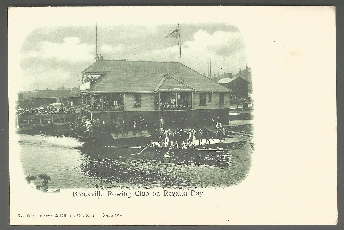 pc can brockville rc on regatta day undivided back pre 1905