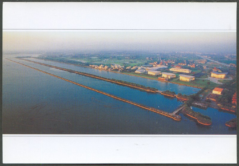 pc chn shanghai regatta course aerial view of main lane and side lane