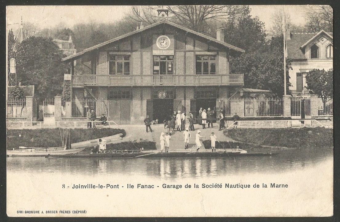 PC FRA Joinville le Pont Société Nautique de la Marne boathouse