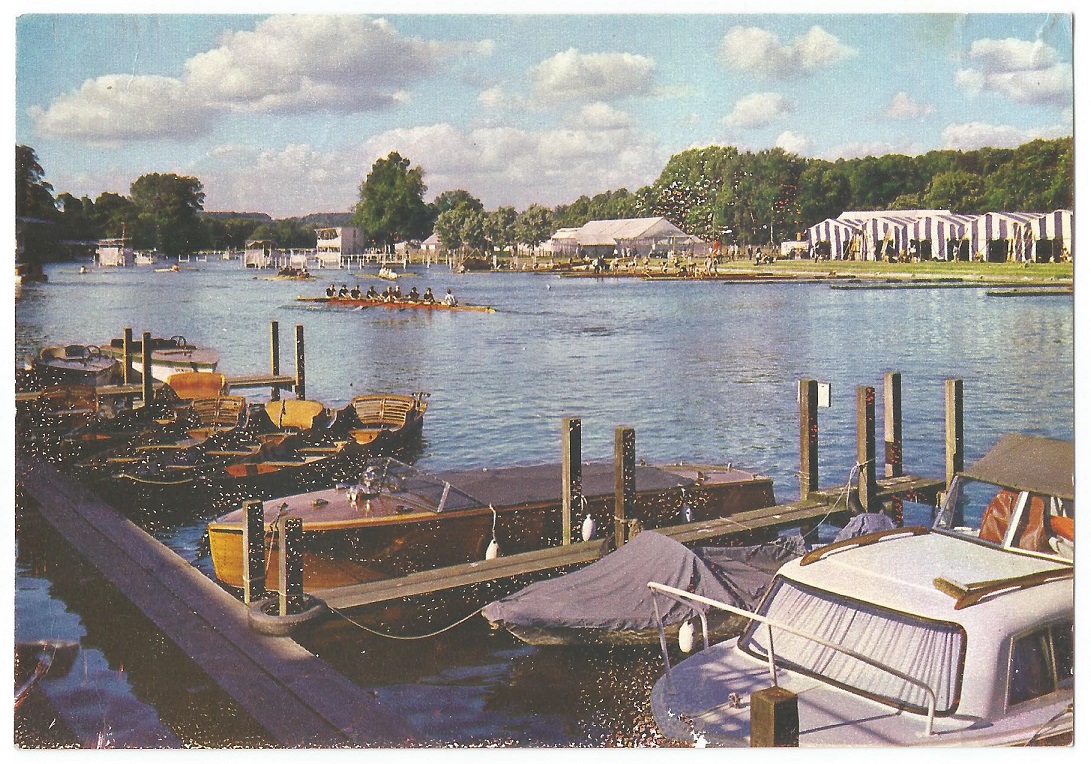 PC GBR 1971 Henley Regatta with PM Mobile Post Office B July 2nd 