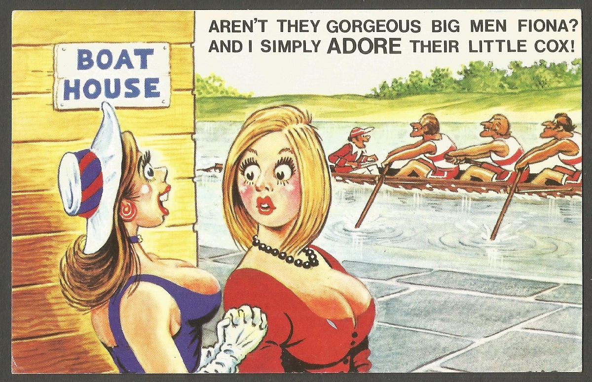 PC GBR BAMFORTH Comic Series No. 457 adore their little cox