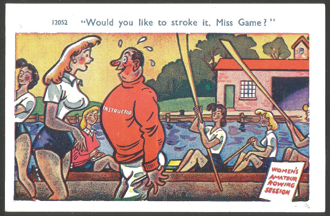 PC GBR Bamforth Comic Card Series No. 16 Would you like to