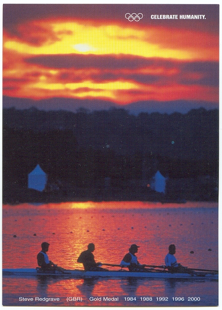 PC GBR OG Sydney 2000 Steve Redgrave fivefold gold medal winner