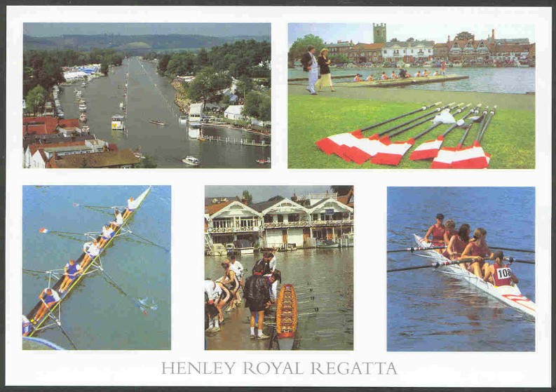 pc gbr the romance of henley series 1999 h 23 henley and the regatta five photos 