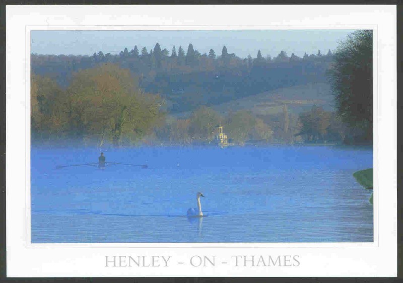 pc gbr the romance of henley series 2002 h 24 the thames and temple island 