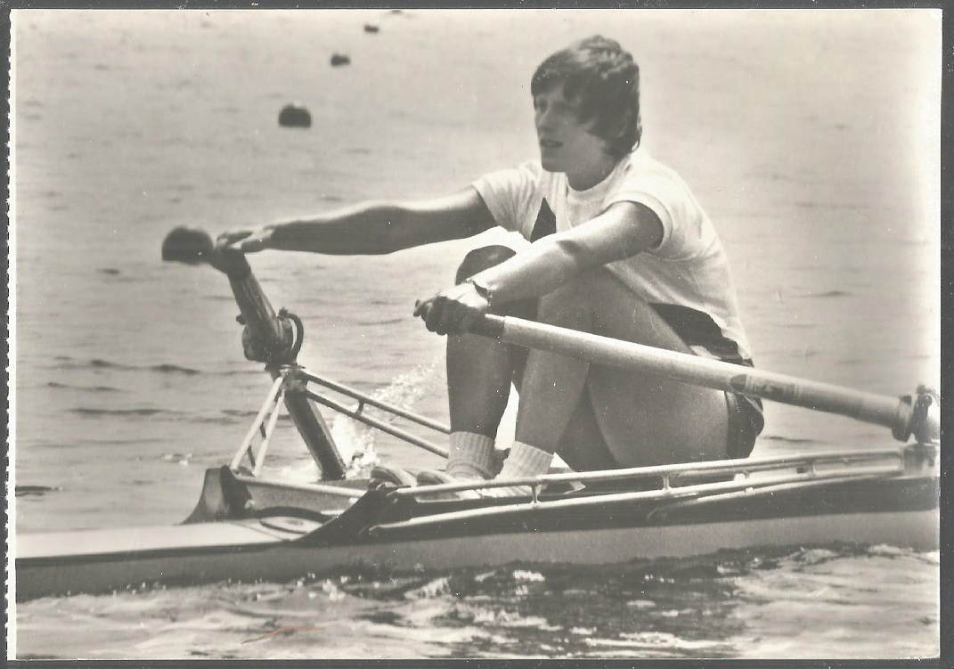 PC GDR 1976 OG Montreal W1X gold medal winner Christine Scheiblich GDR Einheit Dresden