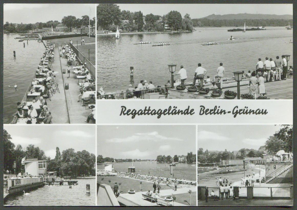 pc gdr 1973 berlin gruenau regatta area planet verlag berlin no. 15 16 019