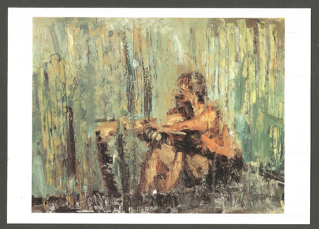 PC GER 1996 Painting Daemmerung mit Sich twilight with himself by Oliver Jordan