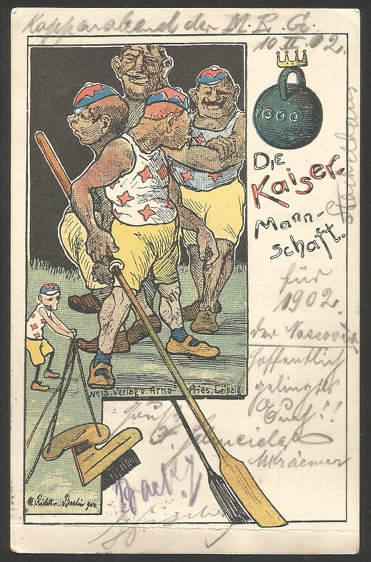 PC GER Die Kaiser Mannschaft Verlag Arno Pies No. 13 PU 1902