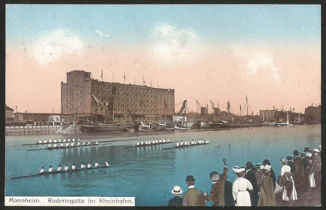 PC GER Mannheim Regatta PU 1912 July 7th day of the regatta with text related to the event