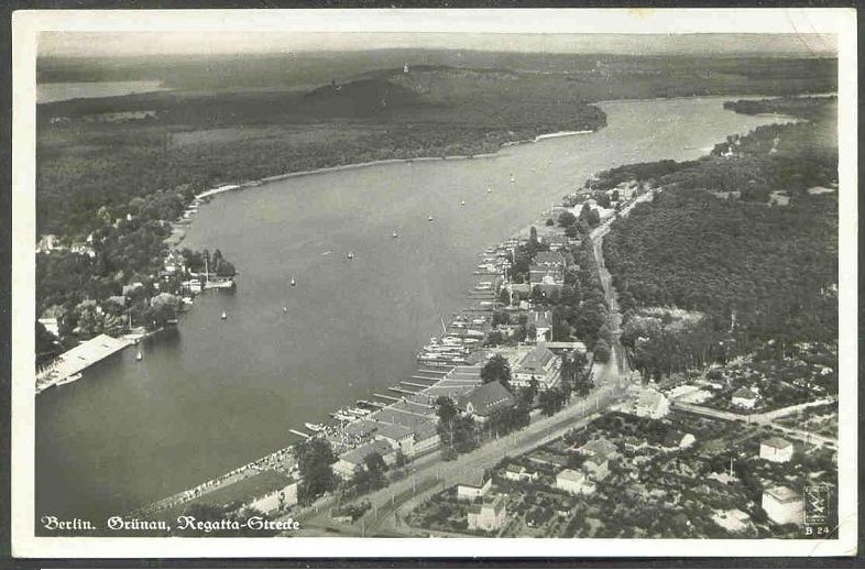 pc ger berlin gruenau 1936 regatta course klinke b 24 bird s eye view 