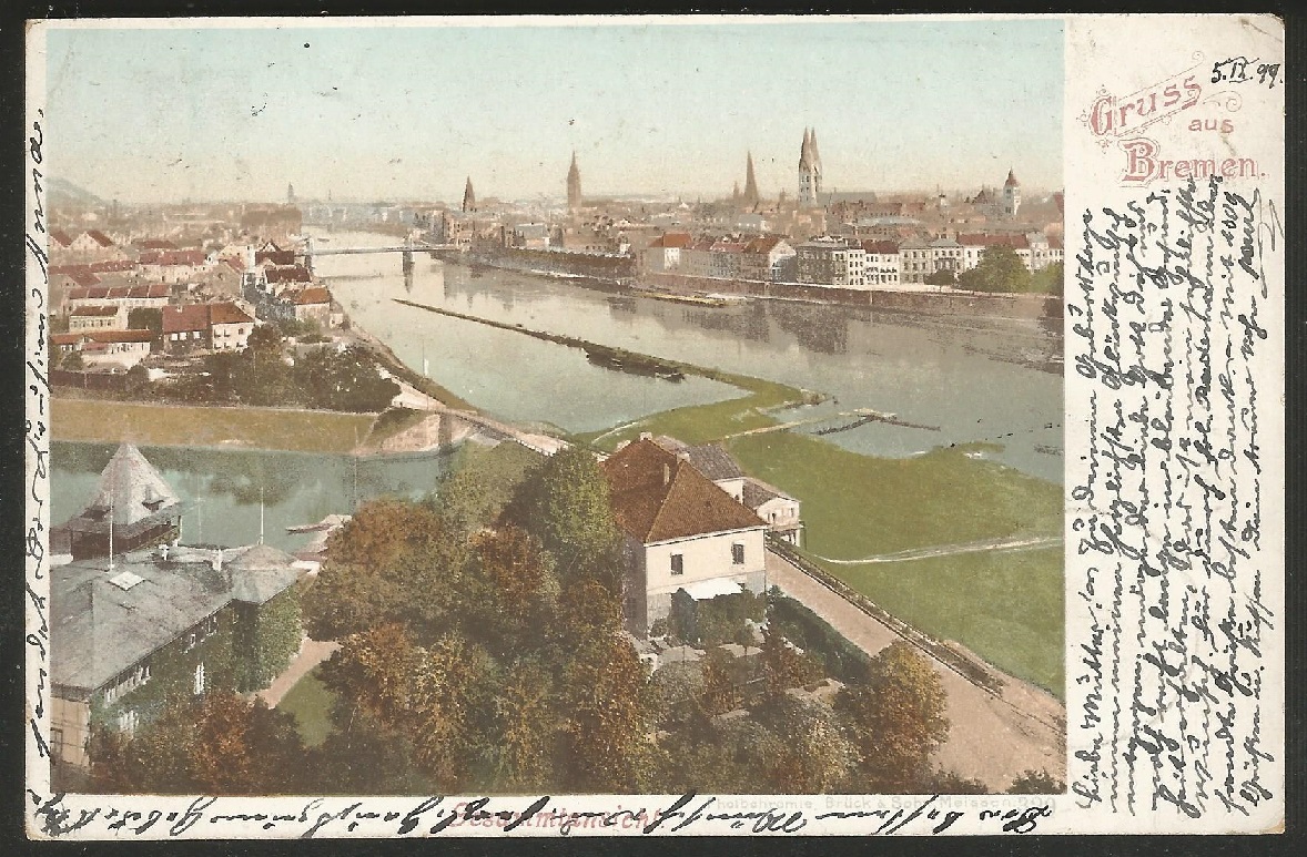 pc ger bremer rv 1882 2nd boathouse 1891 1905 lower left corner pu 1899
