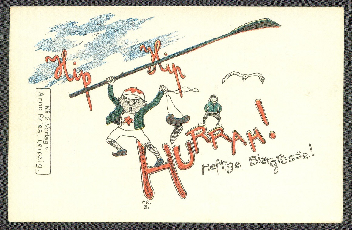 pc ger hip hip hurrah heftige biergrsse passionate beer greetings verlag arno priwes no. 2