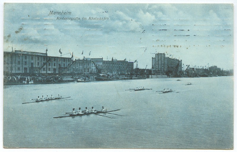 pc ger mannheim regatta im rheinhafen pu 1908 4 race 