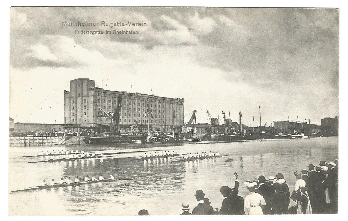 pc ger mannheim regatta pu 1910 july 3rd with text related to the event