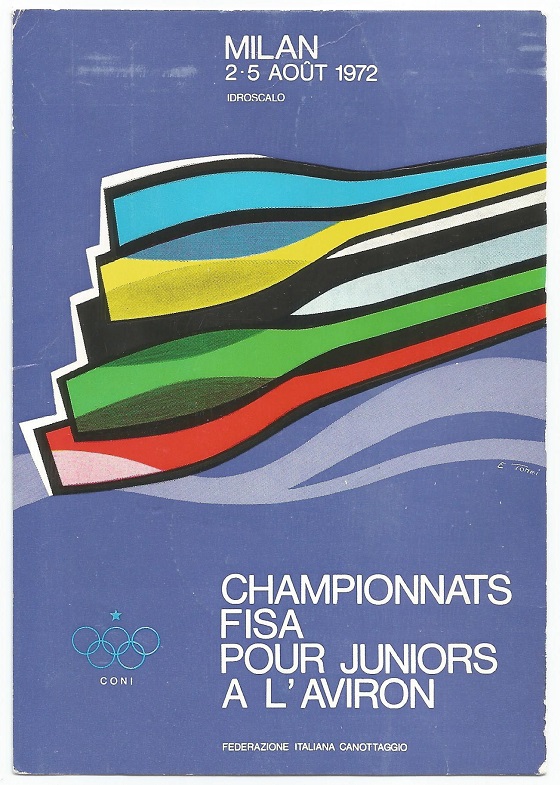 PC ITA 1972 FISA mens junior championchips Milan front