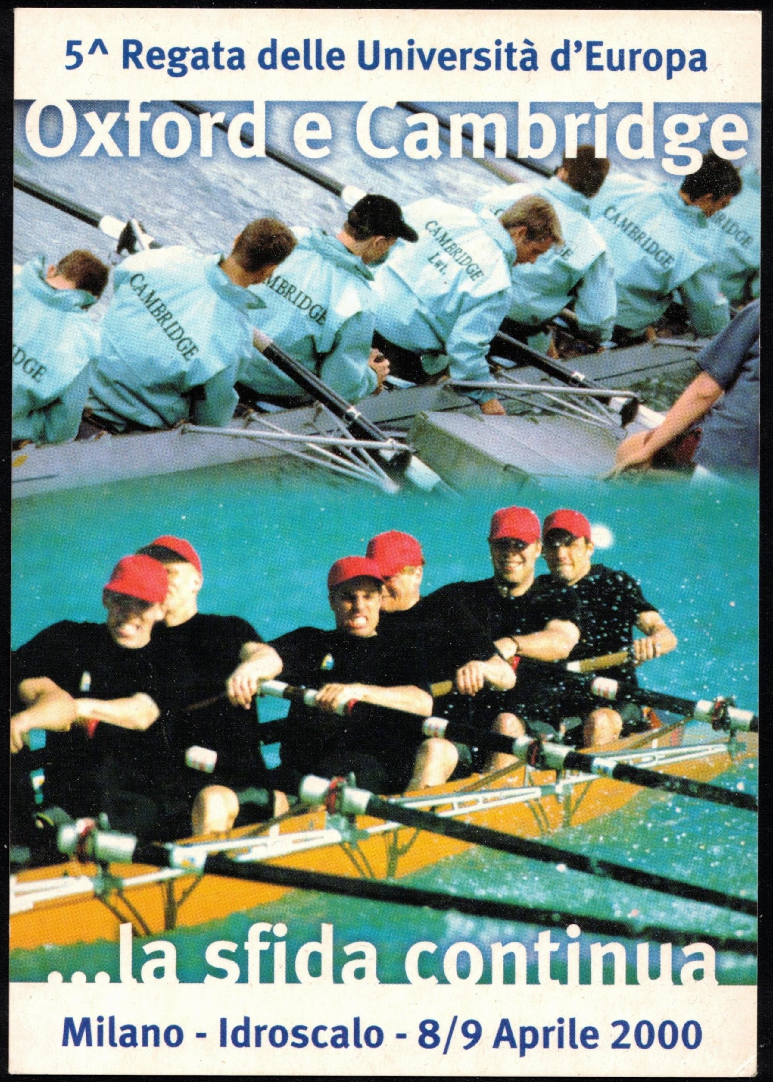 PC ITA 2000 5th Regata delle Università dEuropa at Milan Idroscalo II