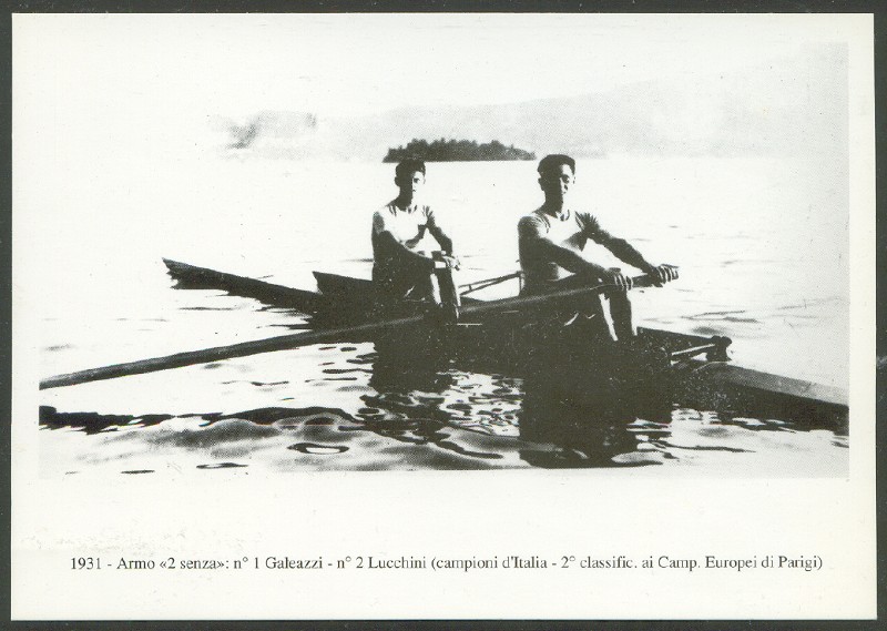 pc ita erc 1931 paris galeazzi lucchini silver medal winners in the 2 competition reprint 1993 